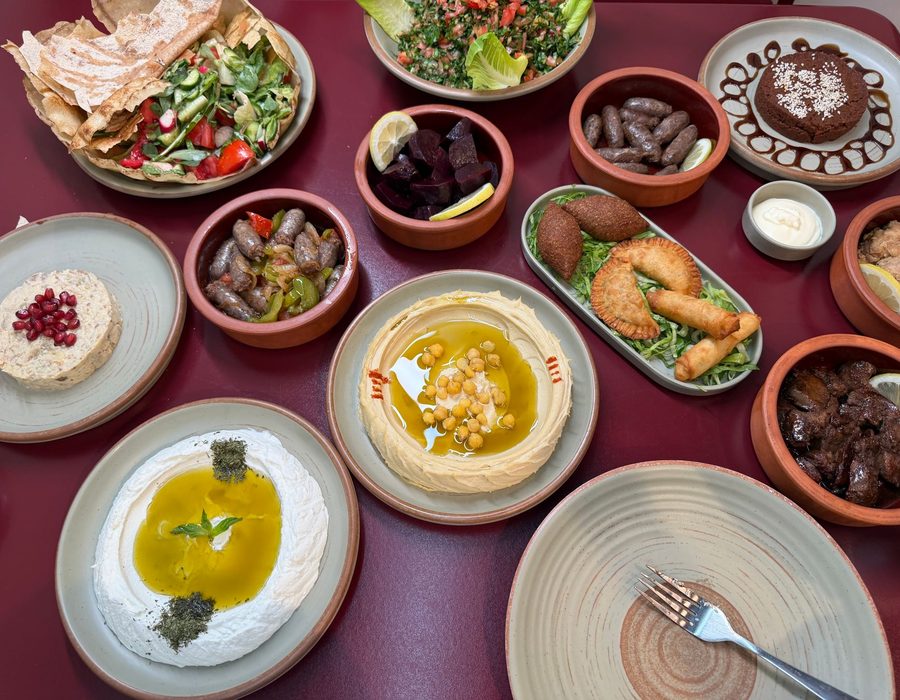 Mezzés libanais de Mandaloun